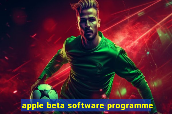 apple beta software programme